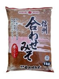 Pasta Miso Awase, ciemna 1kg Hikari Miso