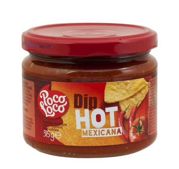 Dip Mexicana Hot, ostry 315g Poco Loco