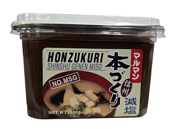 Pasta Miso jasna mniej soli 500g Honzukuri