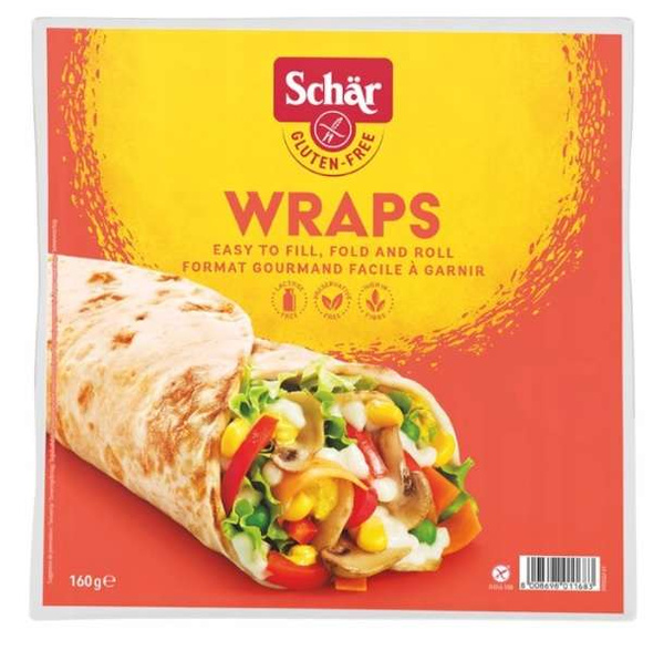 Tortilla, wraps bezglutenowy 160g (2x80g) Schar 