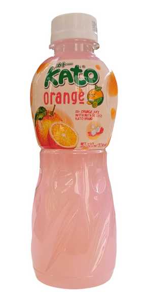 Kato napój pomarańczowy z nata de coco 320ml