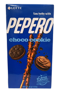 Pepero Choco Cookie, paluszki o smaku ciasteczkowym 32g Lotte