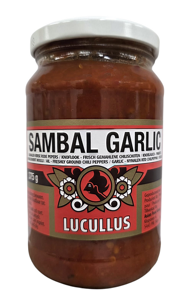 Sos Sambal Garlic 375g Lucullus