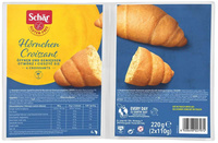 Rogaliki, Croissants 4x55g (220g) Schar  TERMIN PRZYDATNOŚCI 31-05-2025