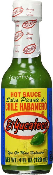 Salsa Picante Verde de Chile Habanero 120ml El Yucateco