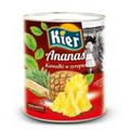 Ananas kawałki w lekkim syropie 565g Kier