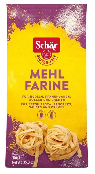 10 x Mehl Farine, mąka bezglutenowa uniwersalna 1kg Schar