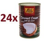 24 x Śmietanka kokosowa 400ml Real Thai