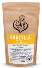 Kawa Brazylia Organic Arabica, ziarnista, palona,  250g Cafe Creator
