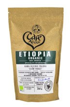 Kawa Etiopia Organic Arabica, ziarnista, palona 250g Cafe Creator