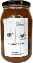 Kimchi Jjigae z grzybami Shitake, zupa/baza do Ramen Kimchi 900g Klasyk koreański TERMIN PRZYDATNOŚCI  31-03-2024