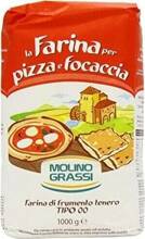 Mąka pszenna Pizza Focaccia "00" Midi 1kg Molino Grassi TERMIN PRZYDATNOŚCI 21-04-2024