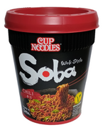 Makaron instant Chilli Soba Cup Wok Style 92g Nissin