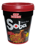 Makaron instant Chilli Soba Cup Wok Style 92g Nissin TERMIN PRZYDATNOŚCI 31-10-2024