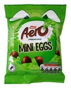 Mini jajeczka czekoladowe z nadzieniem miętowym Aero 70g Nestle