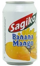 Napój Banana Mango Drink 320ml Sagiko