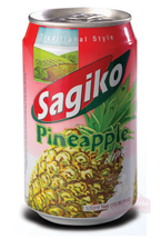 Napój ananasowy Pineapple Drink 320ml Sagiko