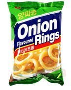 Onion Rings, koreańskie chrupki cebulowe 50g NongShim TERMIN PRZYDATNOŚCI 16-08-2024