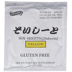 Papier sojowy do sushi, arkusze żółte 20szt/100g Shirakiku