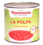 Pomidory Pelati, krojone, pulpa 2,5kg (1,5kg) La Fiammante