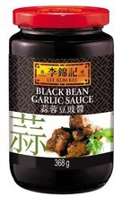 Sos z czarnej fasoli z czosnkiem, Black Bean Garlic 368g LKK