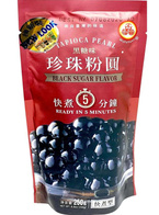 Tapioka perła średnia Black Sugar, do Bubble Tea 250g